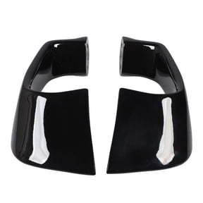 Aerodynamic Motorcycle Winglet Fairing Wing Kit Gloss Black Fixed Wing Spoiler Side Decoration Replacement Set for YZF R1 R6 2015-2023 (2 PCS / 11.02 x 6.30 x 3.54 Inches)