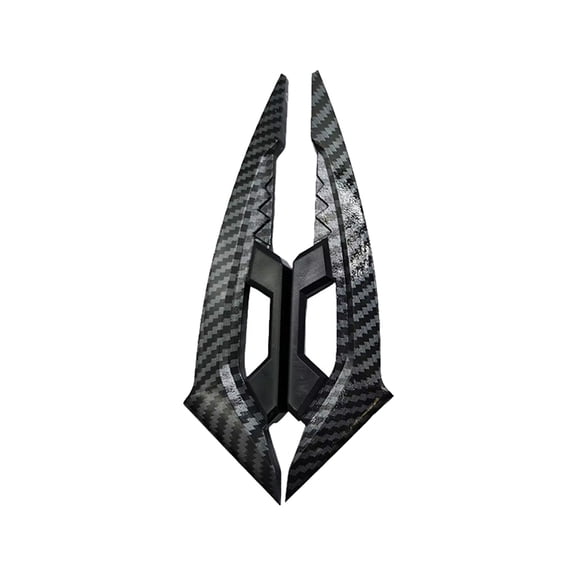 Aerodynamic Motorcycle Winglets 2 Pack Front Side Spoiler for Electric Motorcycles and Scooters Better Riding Experience