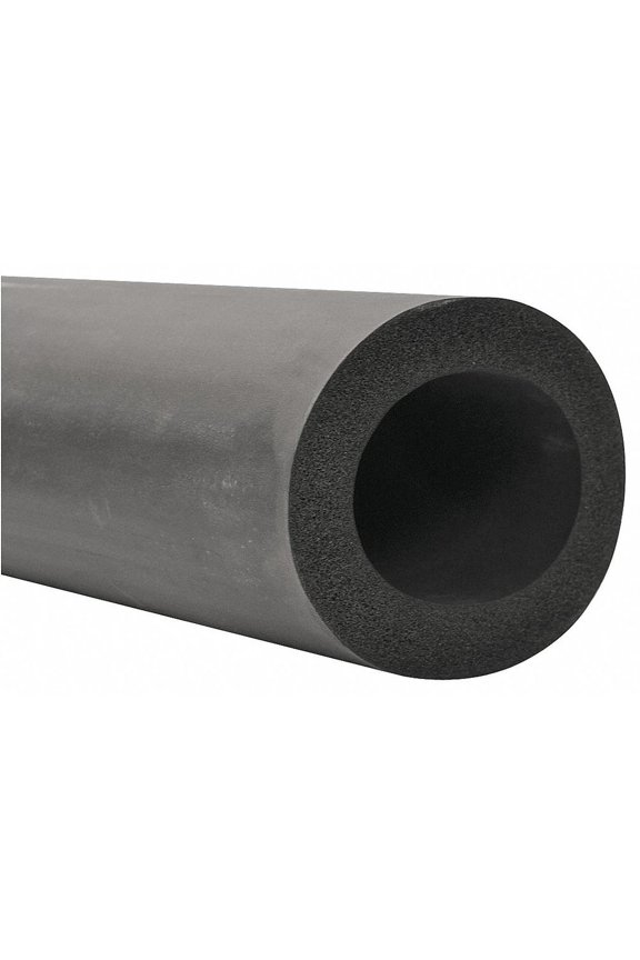 Aeroflex 1/2 in Thick, Flexible EPDM Pipe Insulation, 6 ft Insulation Length - 300-AC3812