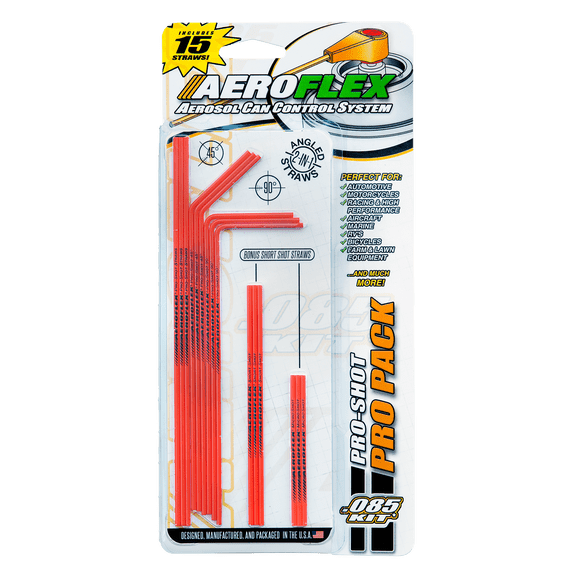 Aeroflex .085 Automotive Aerosol Spray Can Replacement Straw Multi Pack