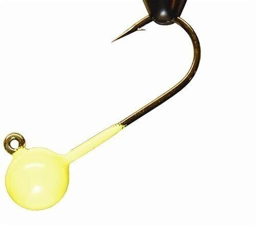 Aerojig 1/4 Oz Jig Head - Yellow