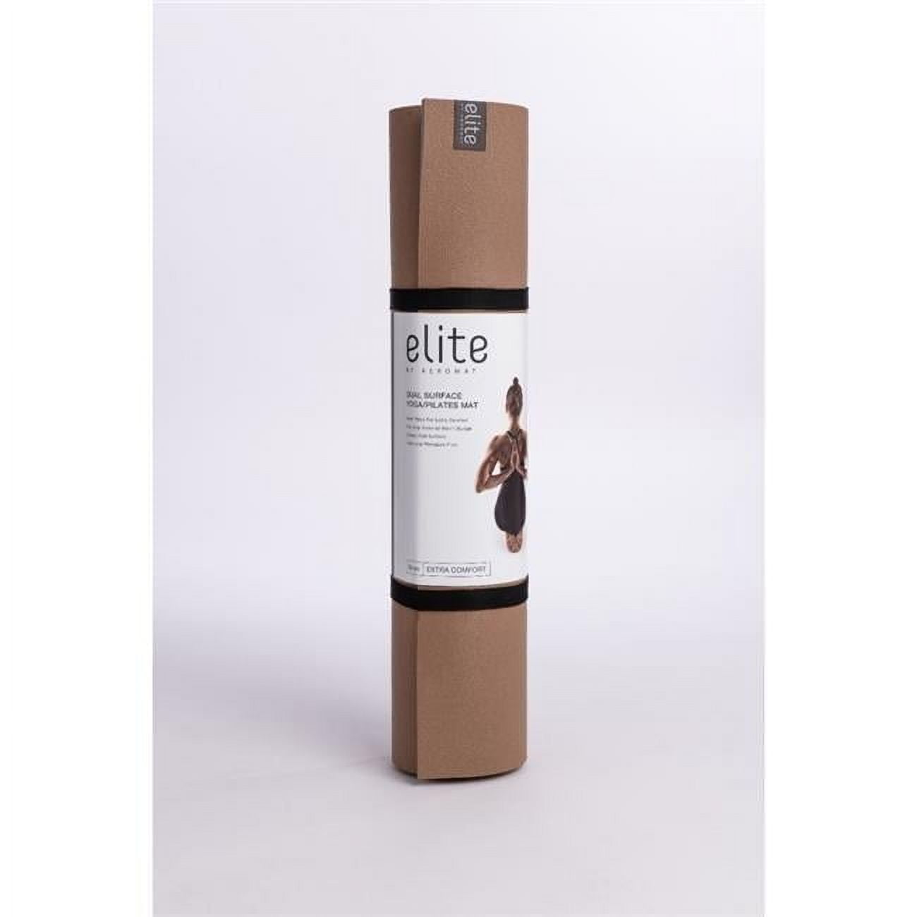 Aeromat  Elite Dual Surface Yoga & Pilates Mat, Chai