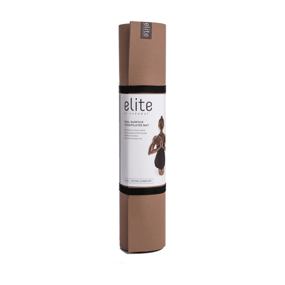 Aeromat Elite Dual Surface Yoga/Pilates Mat - Chai