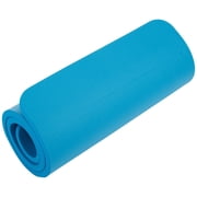 Aeromat Elite Workout Mat with Eyelets, 24" x 72" x 0.5", Phthalate-Free PVC Closed Cell Foam, Blue