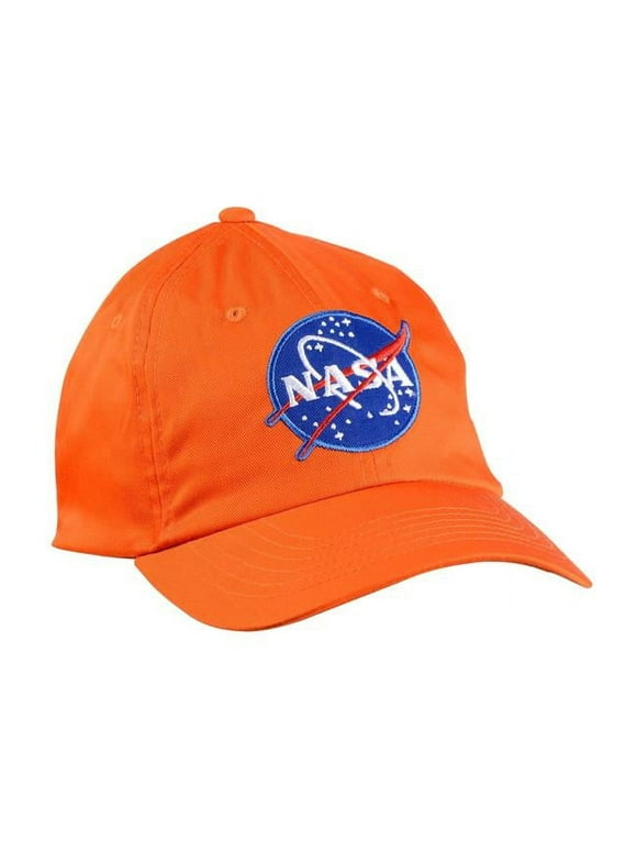Aeromax ASA-CAP Junior Astronaut Cap, Adjustable Youth Size - Orange