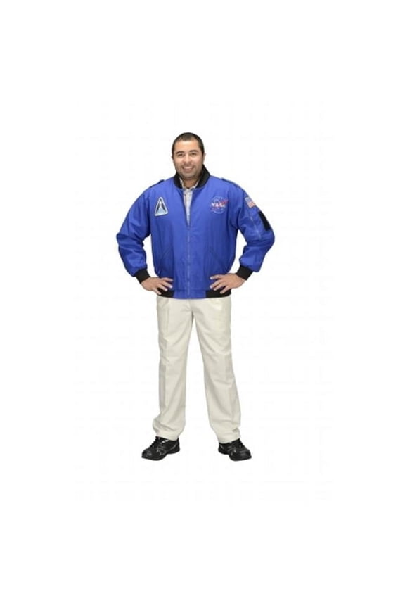 Adult Flight Jacket - Blue - Medium