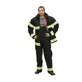 thumbnail image 1 of Black Firefighter Suit Adult Costume, 1 of 4