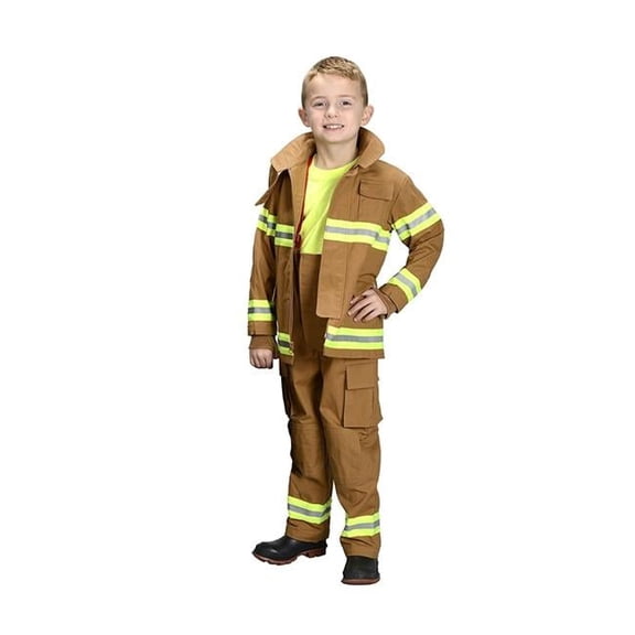 Aeromax Jr. Firefighter Gear, Pants, Coat, Suspenders Included *****HELMET SOLD SEPERATLY*****