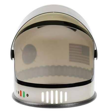 Aeromax Inc ASL-HELMET Astronaut Helmet; Silver - Youth
