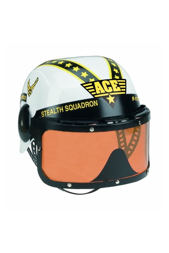 Jr. Armed Forces Pilot Costume Helmet Child One Size Unisex
