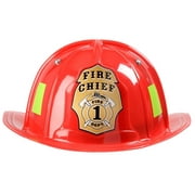 Aeromax Jr. Firefighter Helmet, Red, Adjustable Youth Size
