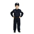 thumbnail image 1 of Aeromax Jr. Police Officer Suit Halloween Fancy-Dress Costume with Cap including Belt for Child, Little Boys M, 1 of 6