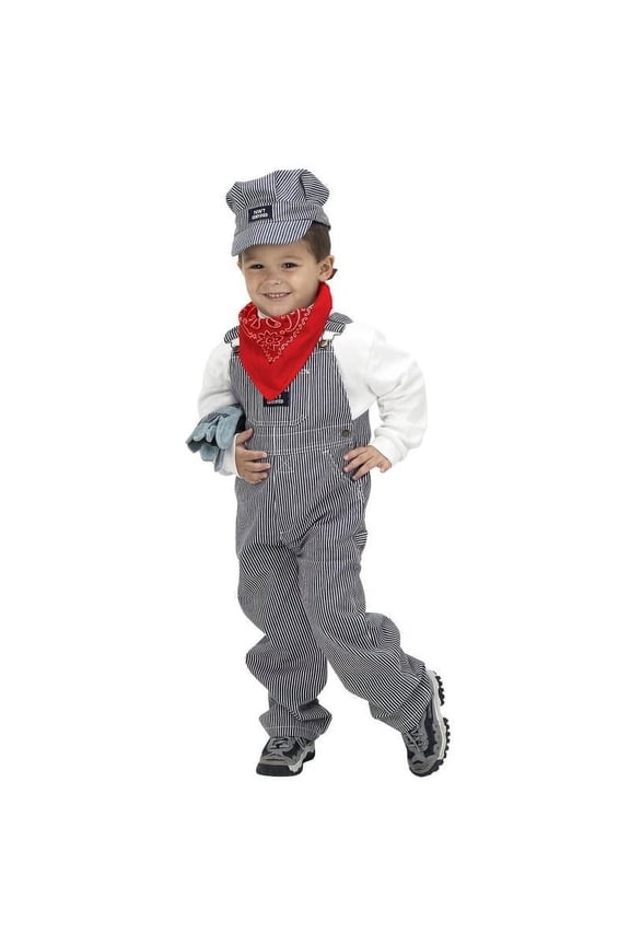 Jr. Train Engineer Costume Child 6-8 Male