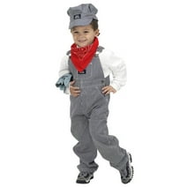 Aeromax Jr. Train Engineer Costume Child Toddler-Small