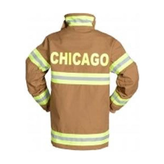 Aeromax FT-CHI-1214 Junior Fire Fighter Chicago Suit Age 12 to 14 Years - Tan