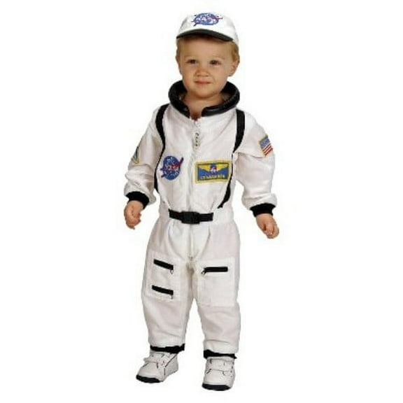 Aeromax NASA Jr. Astronaut Boy's Halloween Fancy-Dress Costume for Toddler, 12-18 Months