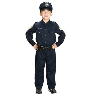 RedCrab Kids Police Officer Pretend Set Uniform Outfit Role-playing Toys -  chirldren costumes boys and girls - SWAT Police Gear for Kids Dress Up