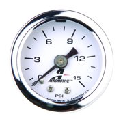 Aeromotive Fuel System 15632 0-15 psi Fuel Pressure Gauge