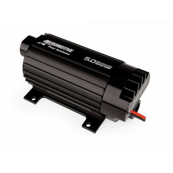 Aeromotive 5.0 Brushless Spur Gear External Fuel Pump w/ Mounting Feet
