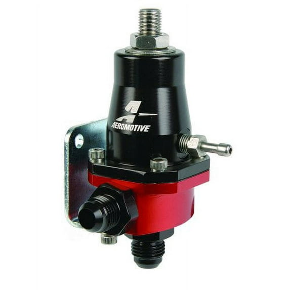 Aeromotive Fuel System Compact EFI Regulator, Billet, Adjustable, EFI, (1) AN-6