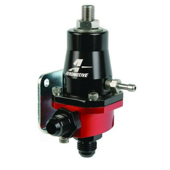 Aeromotive Fuel System Compact EFI Regulator, Billet, Adjustable, EFI, (1) AN-6
