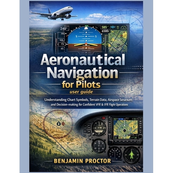 Aeronautical Navigation for Pilots user guide: Understanding Chart Symbols, Terrain Data, Airspace Structure, and Decisi, (Paperback)