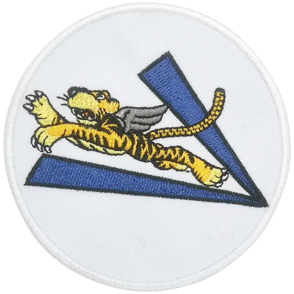 Aeroplane Apparel Company Flying Tigers WWII Embroidered Iron-On Patch