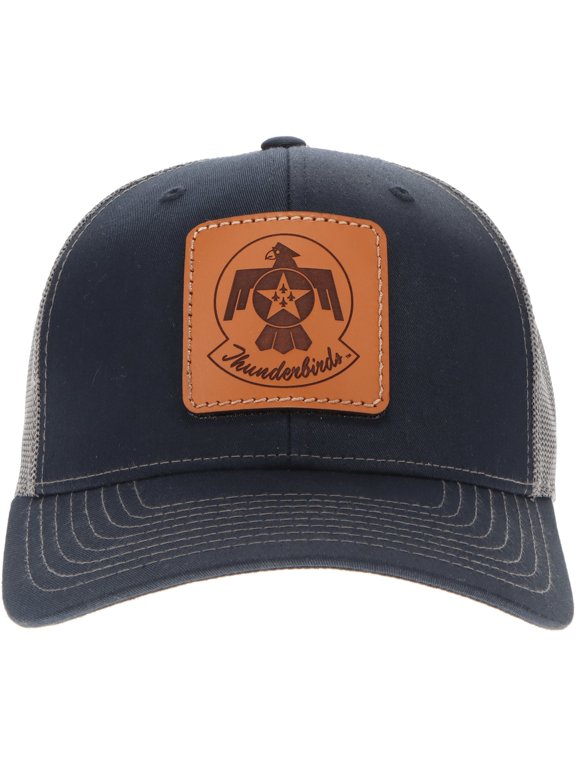 Unisex Air Force Thunderbirds Crest Patch Trucker Hat, Navy