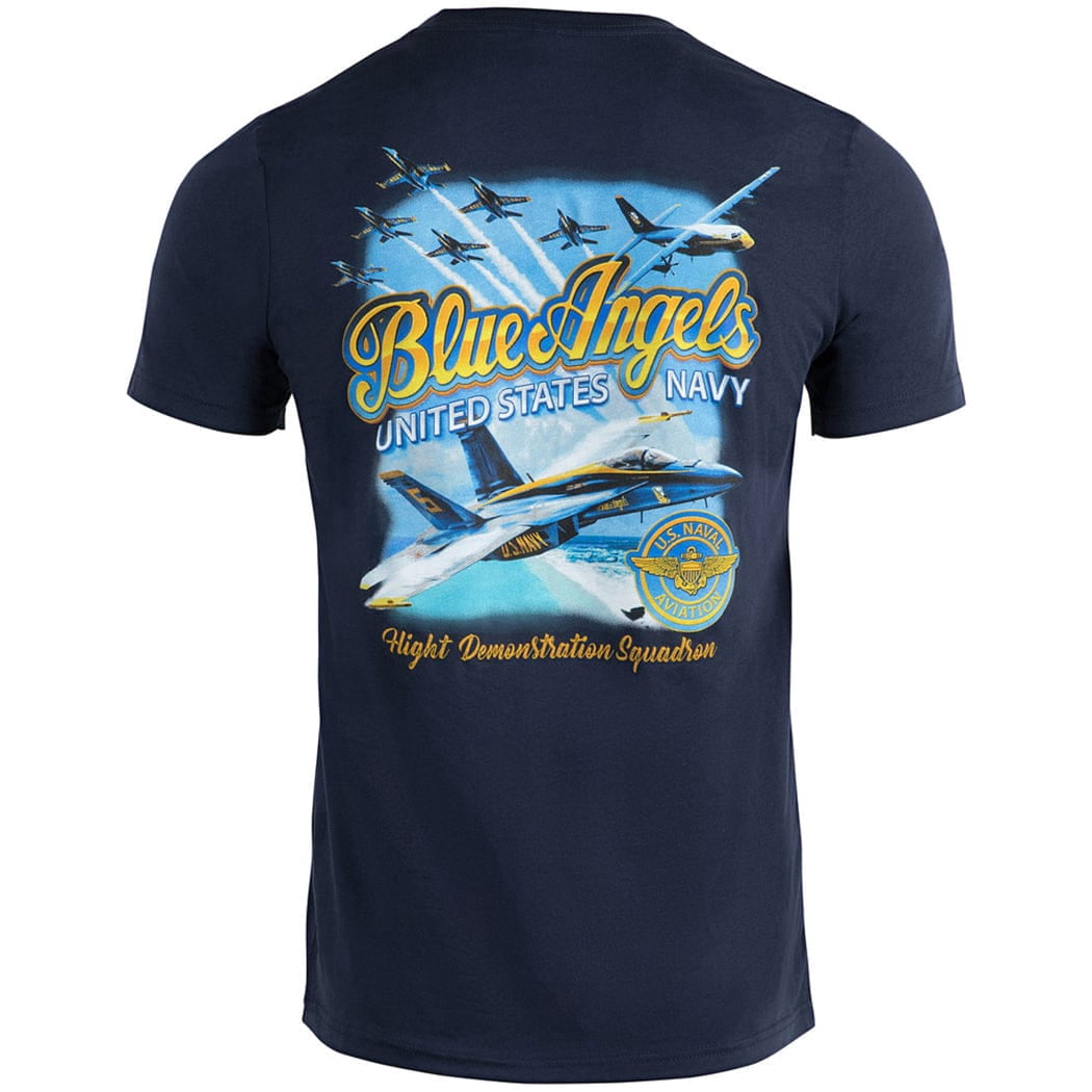 Aeroplane Apparel Company Unisex U.S. Navy Blue Angels Flight ...
