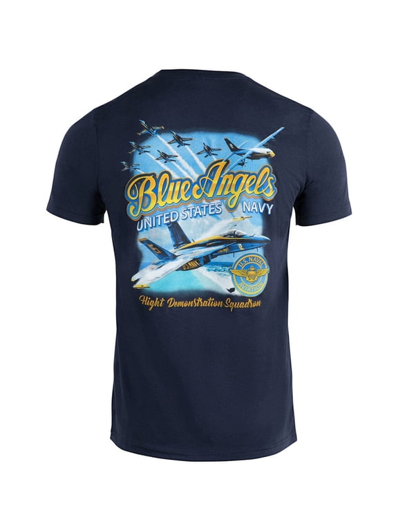 Unisex U.S. Navy Blue Angels Flight Demonstration Team T-Shirt, Navy