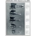 thumbnail image 1 of Aeroplane Types Required By The Army By G. H. Davis Poster Print By ?? Illustrated London News Ltdmary Evans, 1 of 3
