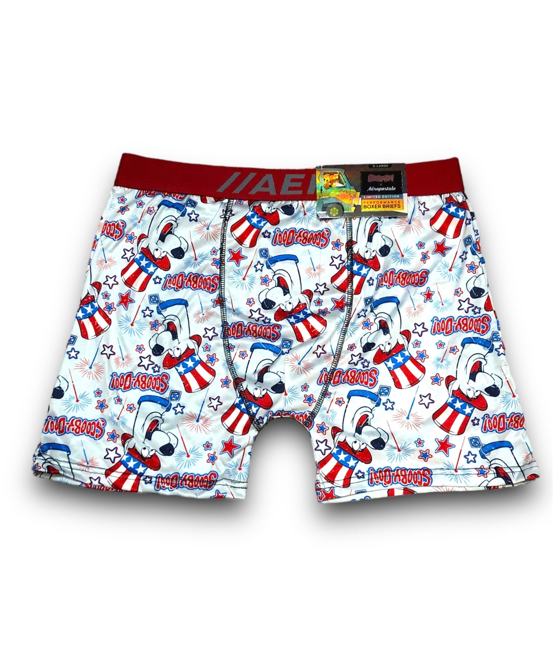 Aeropostale Limited Edition ScoobyDoo! Performance Men's Boxer Brief