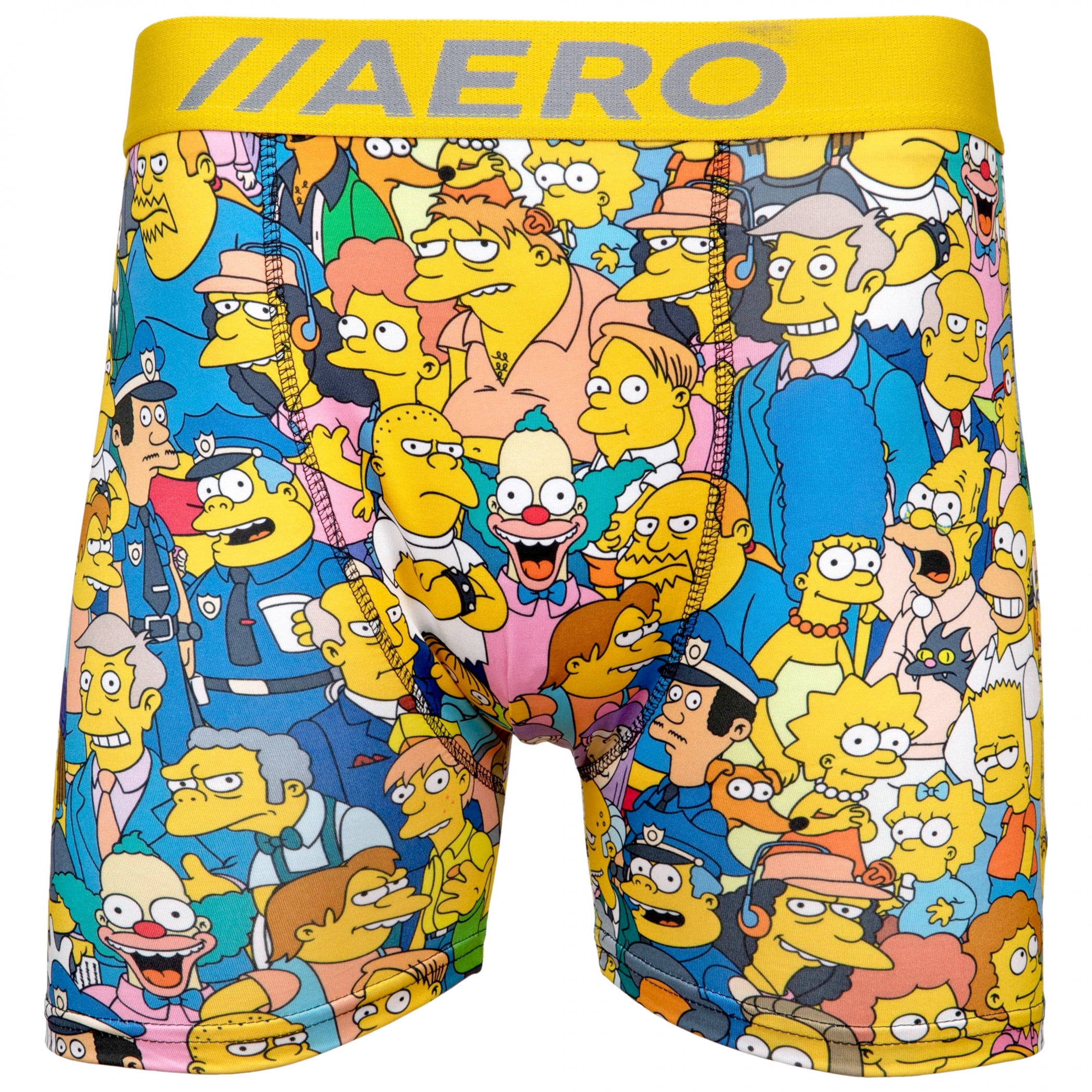 Aeropostale Limited Edition The Simpsons Performance Men's Boxer Briefs 