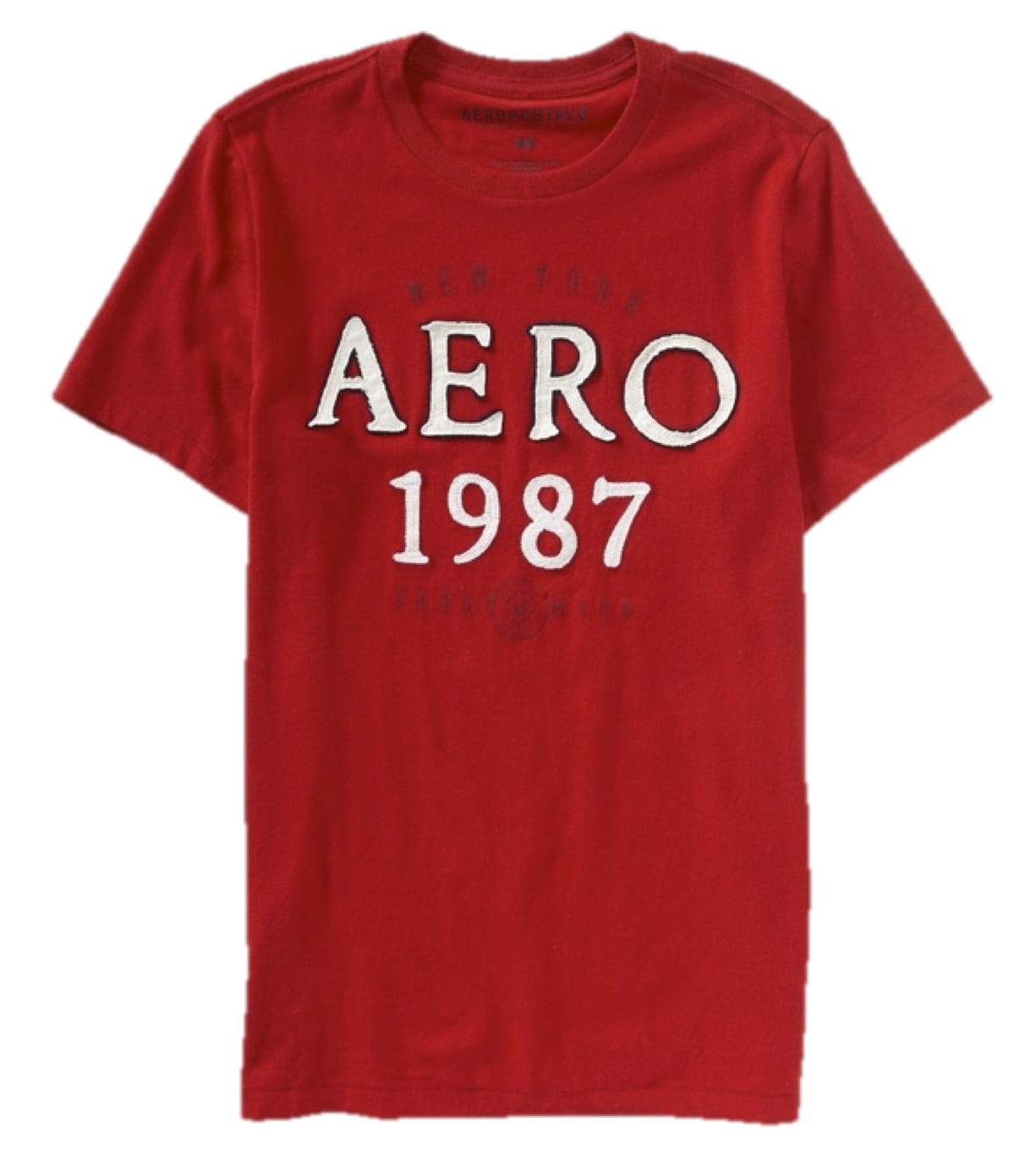 Aeropostale Mens' Large 87 Logo Graphic Tee - Blue - Size S - Cotton - Teen Fashion & Clothing - Shop Holiday Gifts and Styles