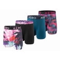 thumbnail image 1 of Aeropostale Mens Boxer Briefs 4 Pack Poly Spandex Performance Boxer Briefs Underwear(Multicolored/Black/Blue/Multicolored, X-Large), 1 of 5