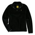 thumbnail image 1 of Aeropostale Mens Logo Fleece Jacket, Black, X-Small, 1 of 1