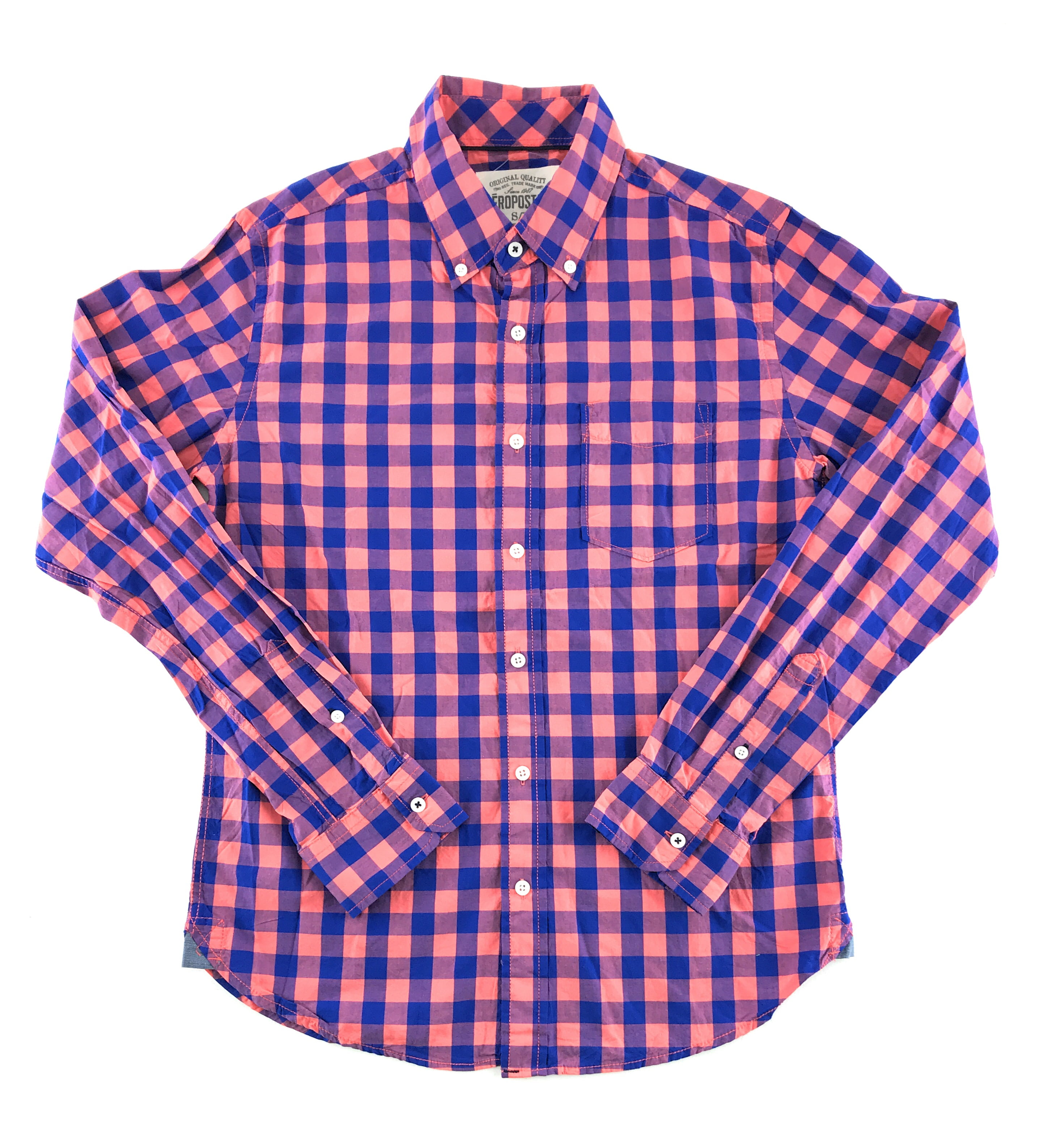 aeropostale dress shirts Short Sleeve Amalfi Coast Embroidered Linen Shirt