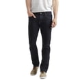 thumbnail image 1 of Aeropostale Mens Slim Straight Dark Wash Stretch Jeans, 1 of 2