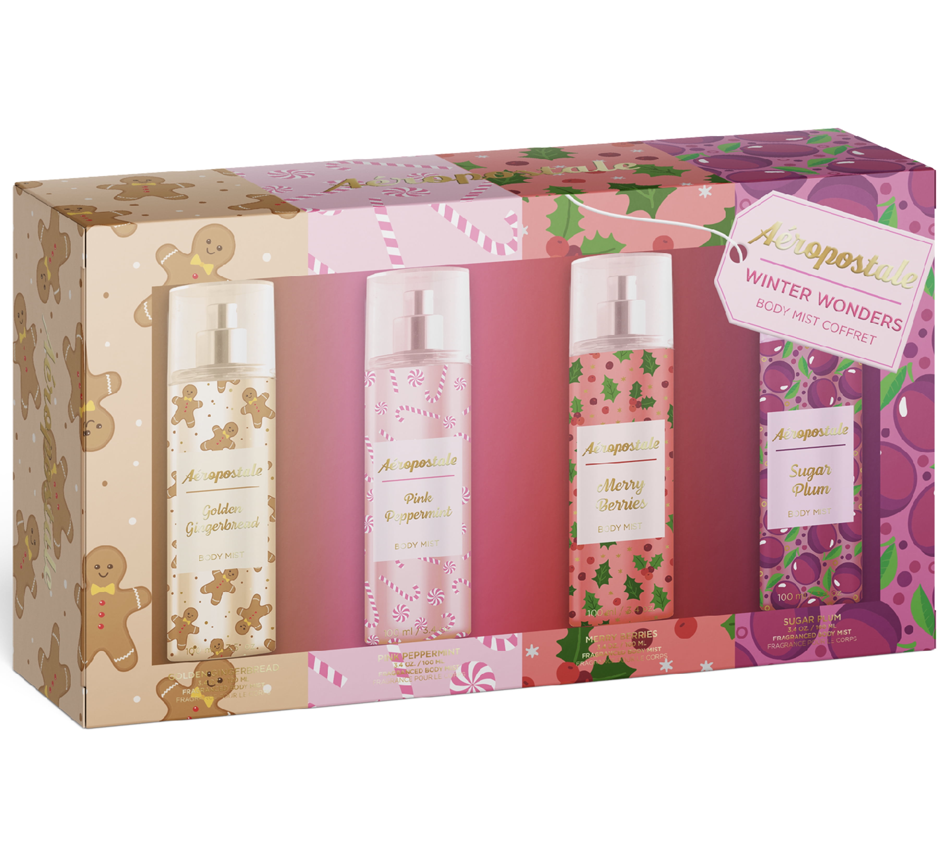 Aeropostale Winter Wonders 100ml Fruity Body Mist Coffret