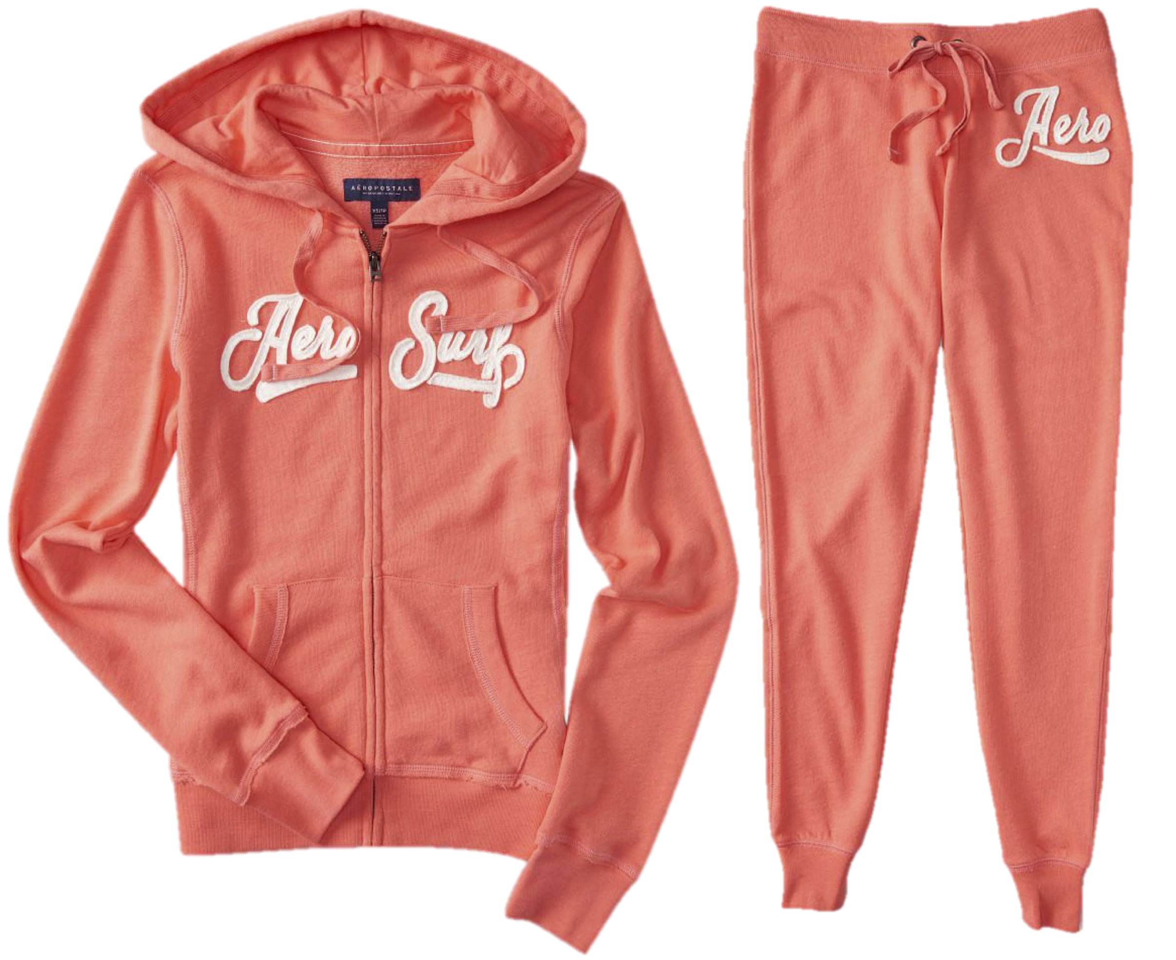 Aeropostale Women's Hoodie and Sweat Pants Set