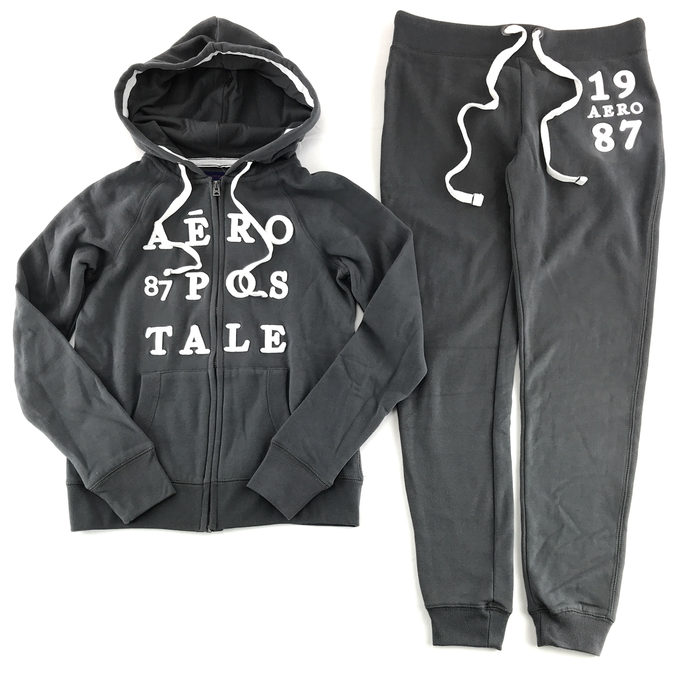 Aeropostale Women's Hoodie and Sweat Pants Set - Walmart.com Aeropostale Women's Hoodie and Sweat Pants Set - Walmart.com