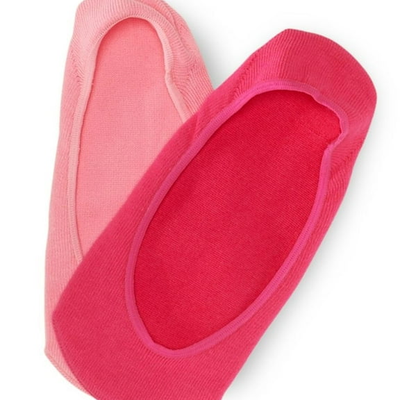 Aeropostale Womens 2 Pack Basic Lightweight Socks, Pink, 9-11