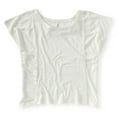 thumbnail image 1 of Aeropostale Womens A87 Shimmer Pullover Blouse, Off-White, Juniors, Medium, 1 of 1
