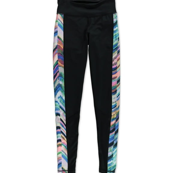 Aeropostale Womens Active Stretch Casual Legging Pants, Black, Juniors, X-Small