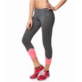 thumbnail image 1 of Aeropostale Womens Active Crop Athletic Track Pants, Grey, Juniors, X-Small, 1 of 2