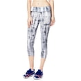 thumbnail image 1 of Aeropostale Womens Active Crop Athletic Track Pants, Grey, Juniors, X-Small, 1 of 3