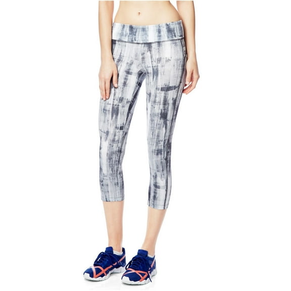 Aeropostale Womens Active Crop Athletic Track Pants, Grey, Juniors, X-Small