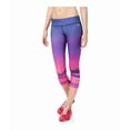 thumbnail image 1 of Aeropostale Womens Active Crop Athletic Track Pants, Purple, Juniors, Small, 1 of 3