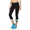 thumbnail image 1 of Aeropostale Womens Active Crop Legging Athletic Sweatpants, Black, Juniors, Small, 1 of 2