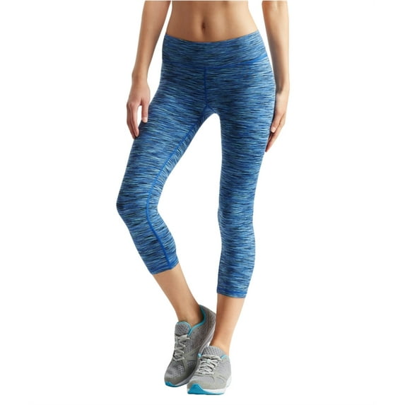 Aeropostale Womens Active Cropped Casual Leggings, Multicoloured, Juniors, Large